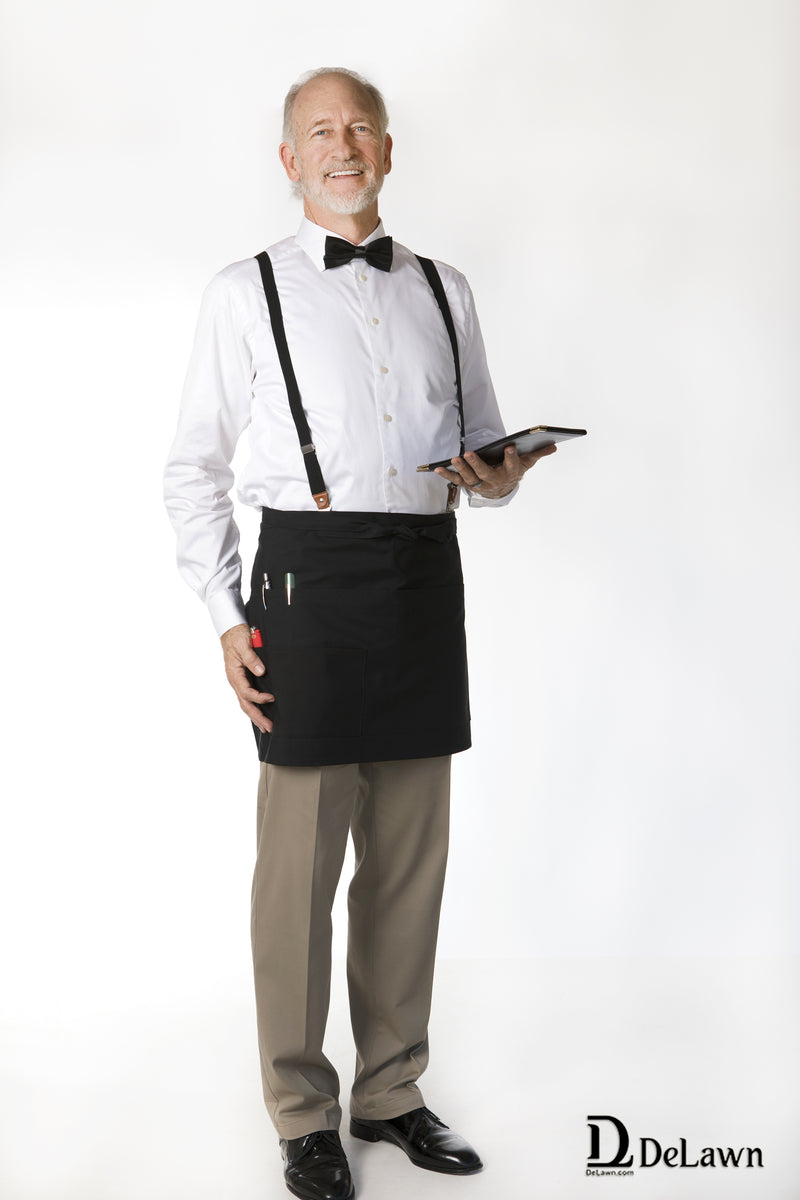 Short Bistro Apron Service Apron