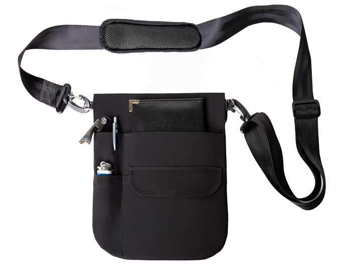 Original Tablet Pouch • 4 Pockets + Hidden Pocket + Shoulder Sling