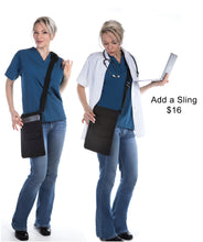 "Durable Nurse's 6 Pocket Large Tablet Pouch" w Belt and Clip "The iPad"