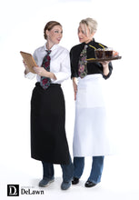 A Long Bistro Apron - White