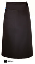 A Long Bistro Apron - Black